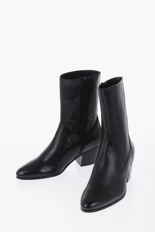 Leather CUBAINE Boots Heel 6 cm