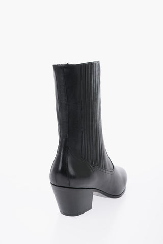 Leather CUBAINE Boots Heel 6 cm