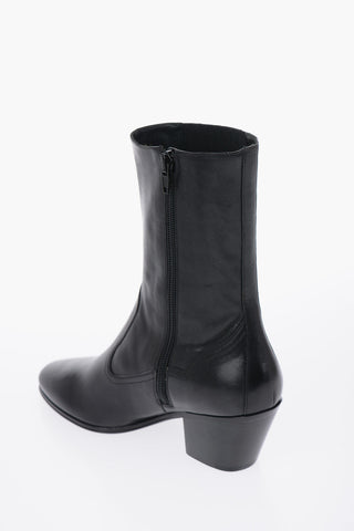 Leather CUBAINE Boots Heel 6 cm