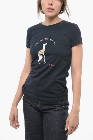 Maxi Printed BOWLAND Crew-Neck T-shirt