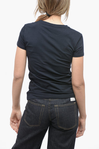 T-shirt Girocollo BOWLAND Con Maxi Stampa