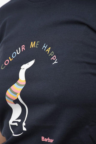 T-shirt Girocollo BOWLAND Con Maxi Stampa