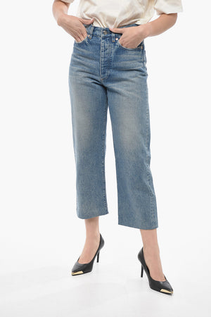 Wide-Leg Jeans DAD Crop 22cm