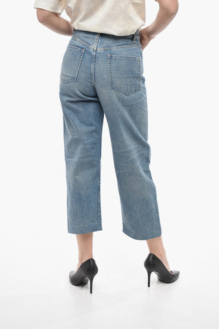 Wide-Leg Jeans DAD Crop 22cm