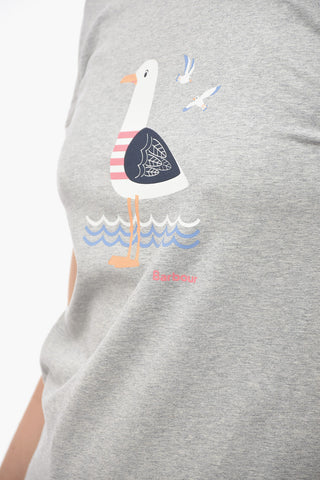 T-shirt Girocollo MERSEYSIDE Con Maxi Stampa
