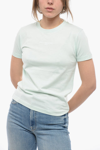 T-Shirt Girocollo 2001 in Cotone