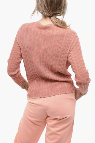 Lightweight Lurex MONTEREY Crew-Neck Sweater