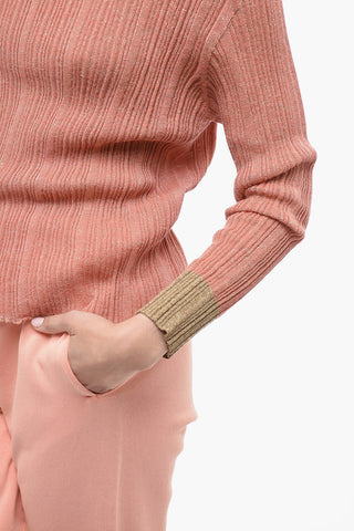 Lightweight Lurex MONTEREY Crew-Neck Sweater