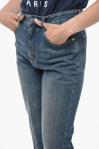 부츠컷 크롭 핏 진 빈티지 워시 27cm