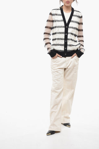 Two-Tone Crochet Cardigan