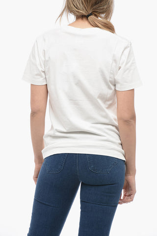 Crew-Neck Cotton ICON T-shirt with Print