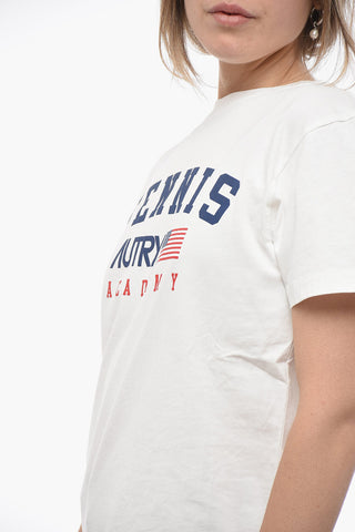 Crew-Neck Cotton ICON T-shirt with Print