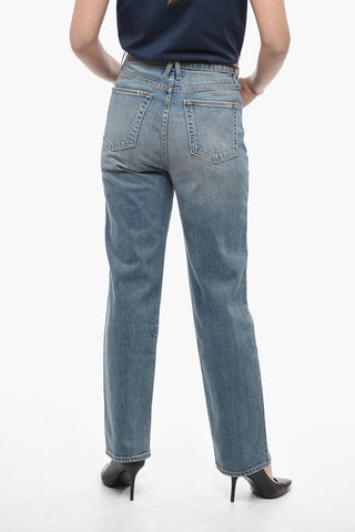 High Waist Flared Jeanms 20cm