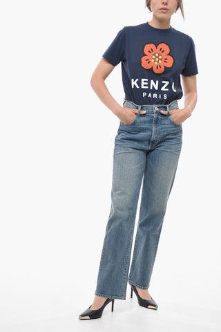 High Waist Flared Jeanms 20cm