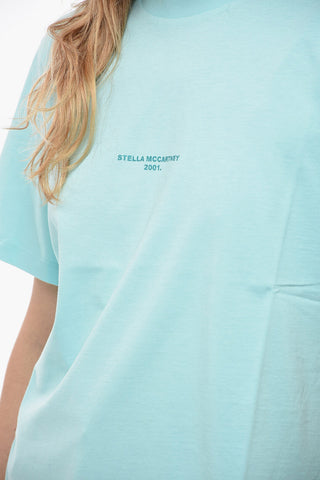 Cotton 2001 T-Shirt with Glittered Print