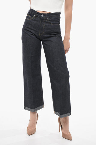 Cuffed Hem Wide Leg ELSA Jeans 24cm