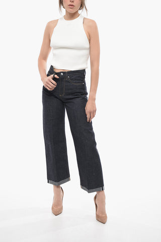 Cuffed Hem Wide Leg ELSA Jeans 24cm
