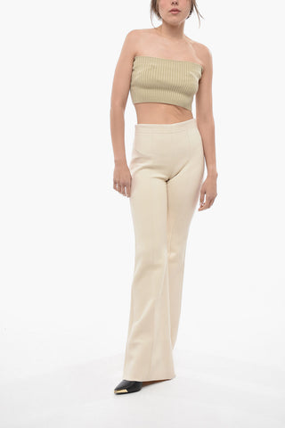 Ribbed Cashmere Blend Tube Top