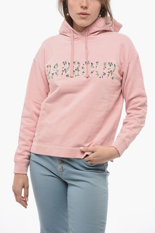 Hoodie GREENWELL With Floral- Logo