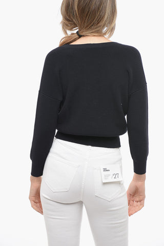 V-Neck Cotton Cardigan