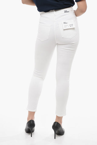 Slim Fit Jeans FELIZ High Waist with Logo Buttons 12.5cm