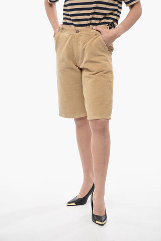 Corduroy UNISEX Shorts with 3 Pockets