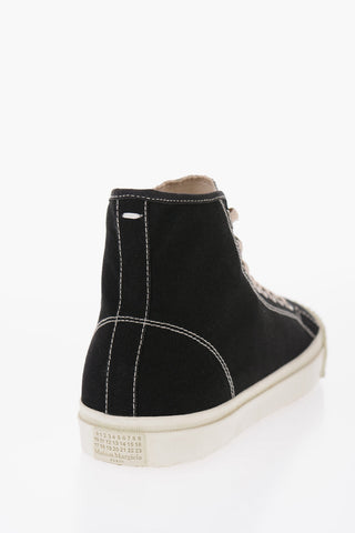 Canvas Tabi High-Top Sneakers