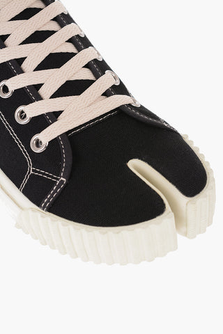 Canvas Tabi High-Top Sneakers