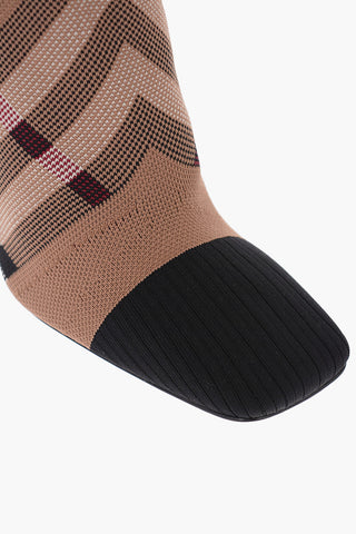 Stivaletti Knit Sock Fit Tacco 10 cm