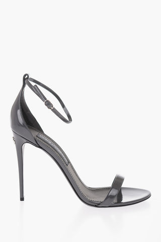 Patent Leather Sandals Heel 11 cm