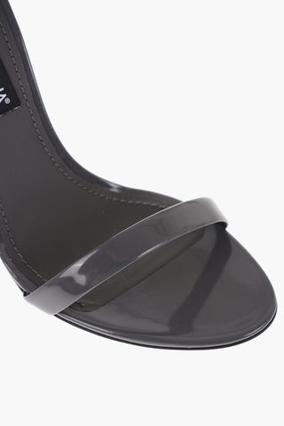 Patent Leather Sandals Heel 11 cm