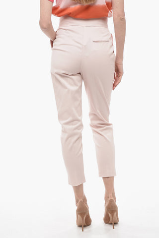 STUDIO Pantaloni in Misto Cotone GINETTA ad 1 Pince