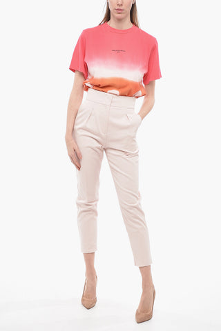 STUDIO Pantaloni in Misto Cotone GINETTA ad 1 Pince