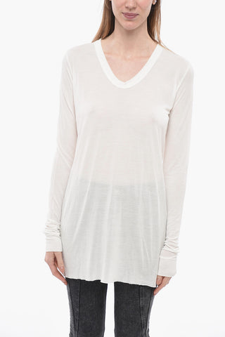 PERFORMA Long-sleeved Silk Blend T-Shirt