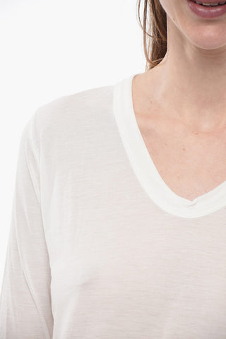 PERFORMA Long-sleeved Silk Blend T-Shirt