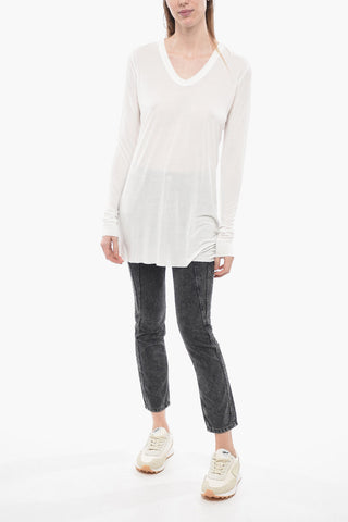 PERFORMA Long-sleeved Silk Blend T-Shirt