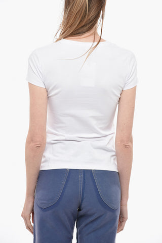 Crew-Neck BOWLAND T-shirt with Frontal Print