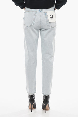 Jeans Regular Fit Con Chiusura a Bottoni 17cm