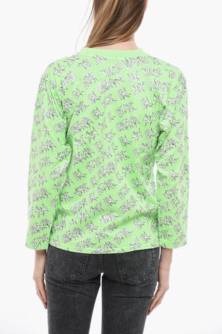 Long Sleeve Printed UNISEX Crew-neck T-Shirt