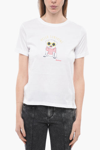 Crew-Neck ADDISON T-shirt with Print