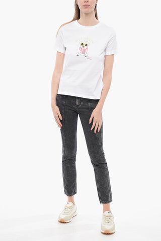 Crew-Neck ADDISON T-shirt with Print