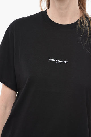 T-Shirt Girocollo 2001 in Cotone