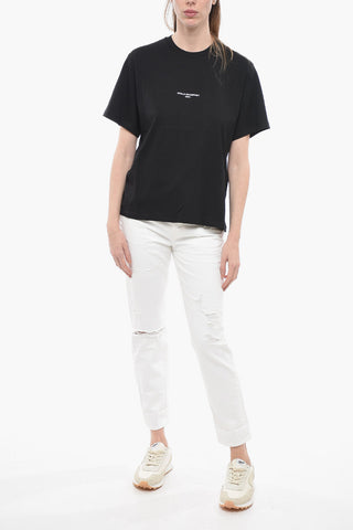 T-Shirt Girocollo 2001 in Cotone