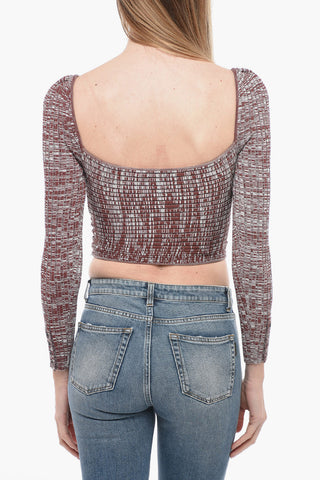 Crossed Cropped Top