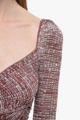 Crossed Cropped Top