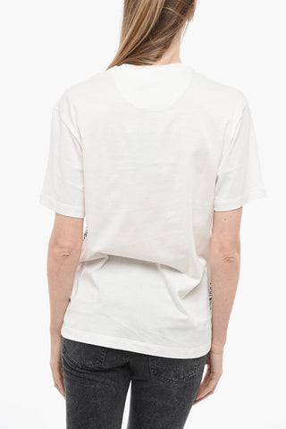 Paisley Patterned Crew-Neck T-shirt