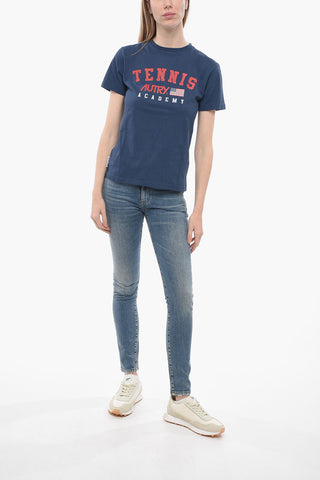 Crew-Neck Cotton ICON T-shirt with Print