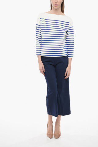 Striped Lightweight Cotton Sweater