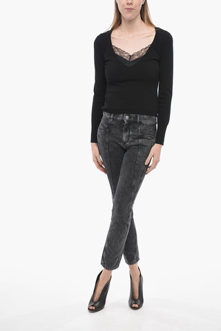 Low Rise VIKIRA Slim Fit Denims 16cm