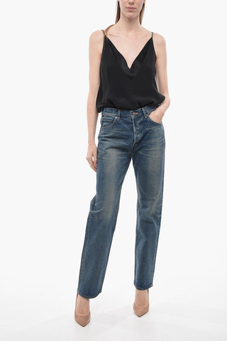 Vintage Wash Straight Fit Denims 21cm
